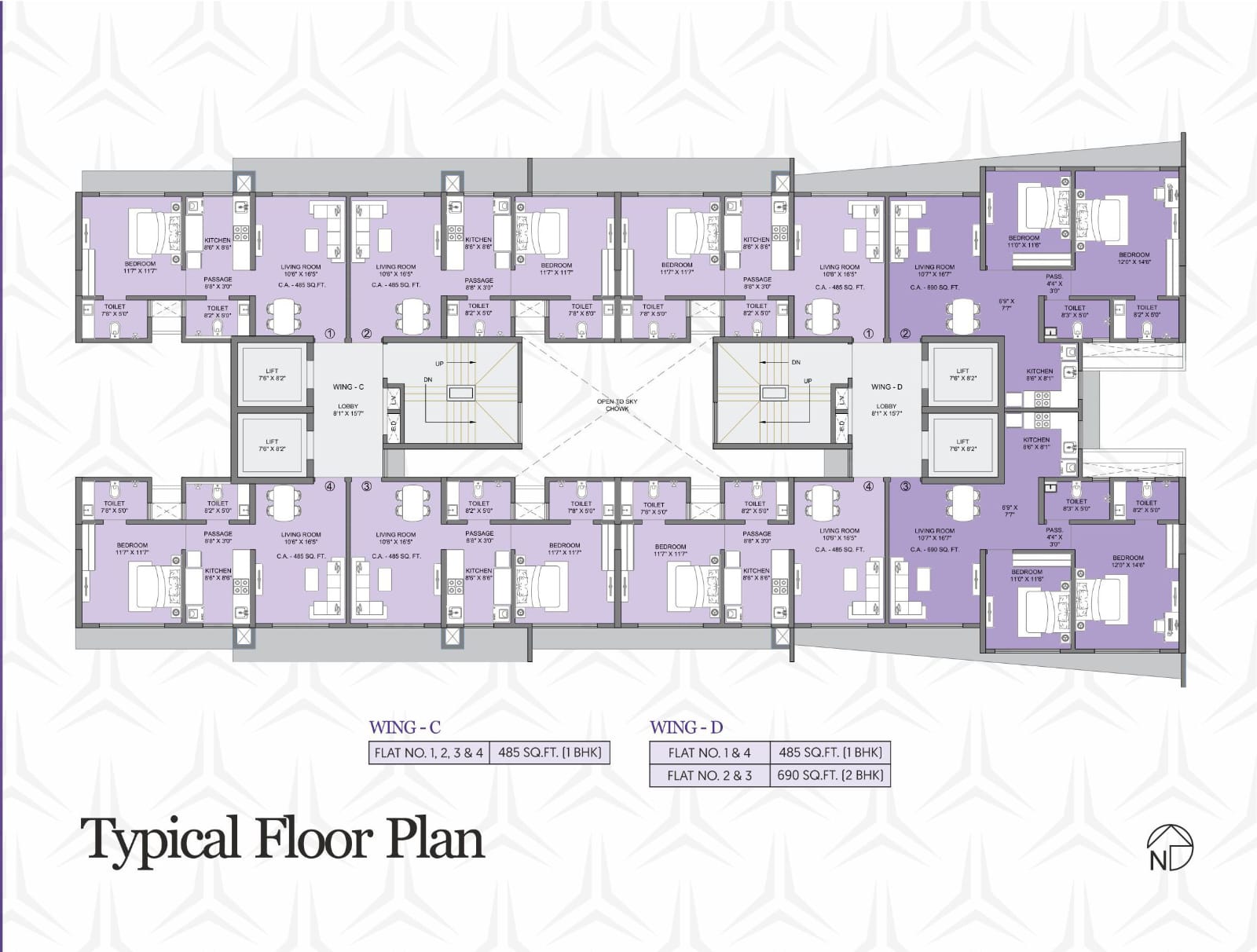 Ajmera Boulevard Floor Plan