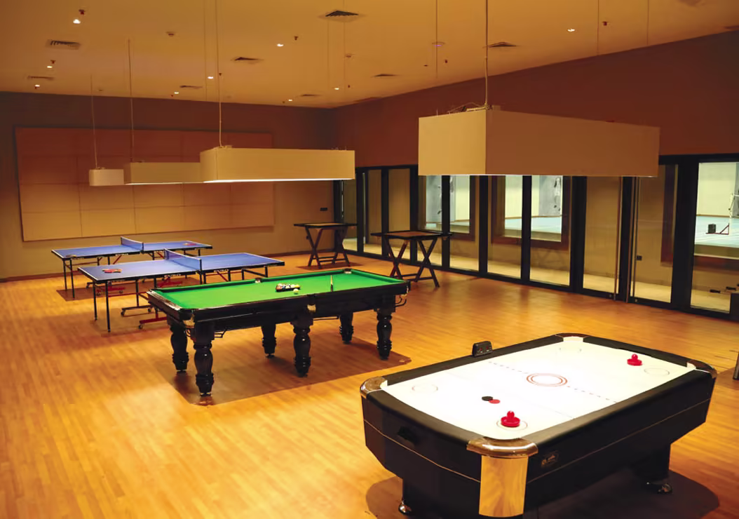 Indoor club house